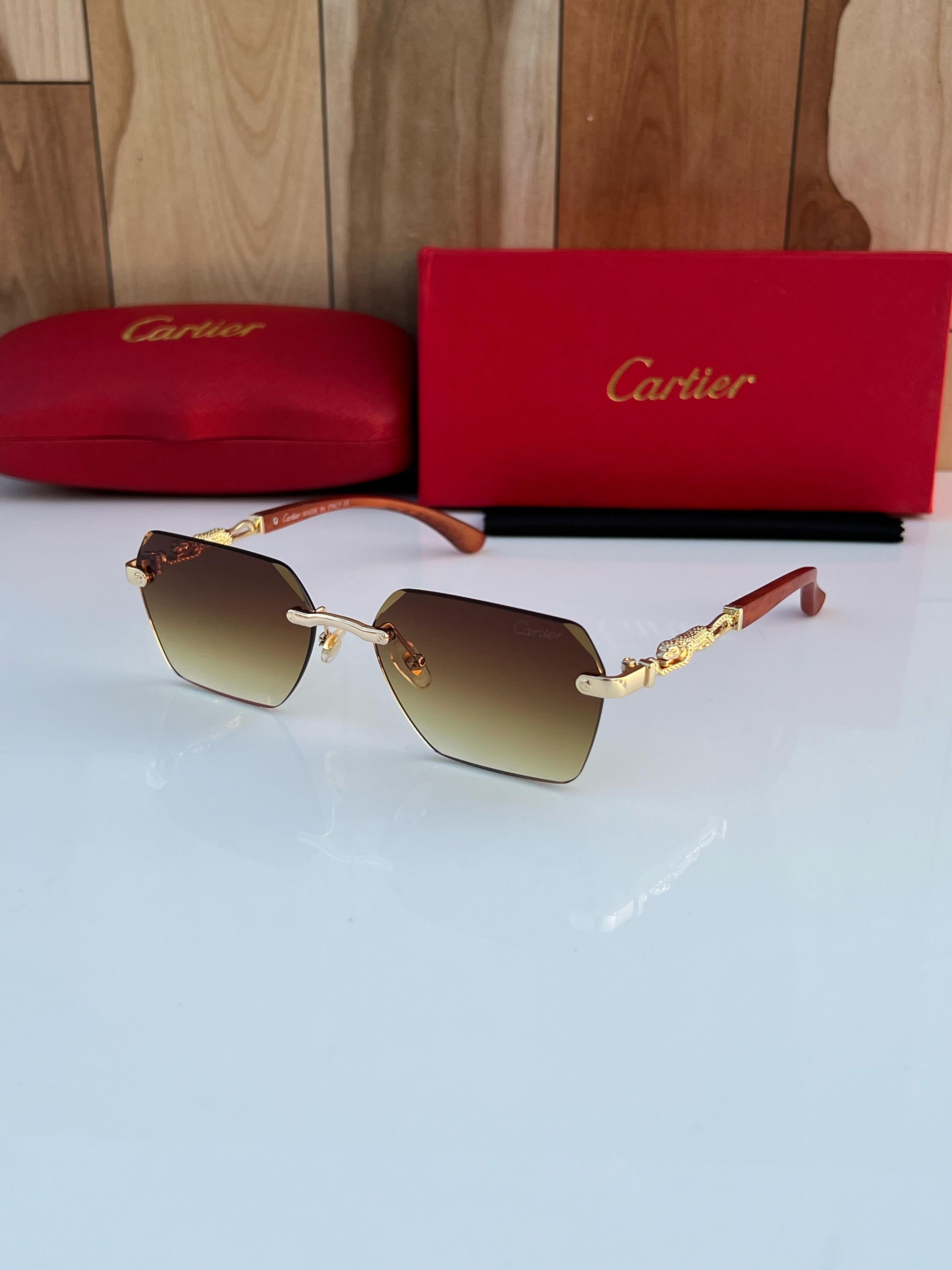 Ca_rtier 3078 gold brown A