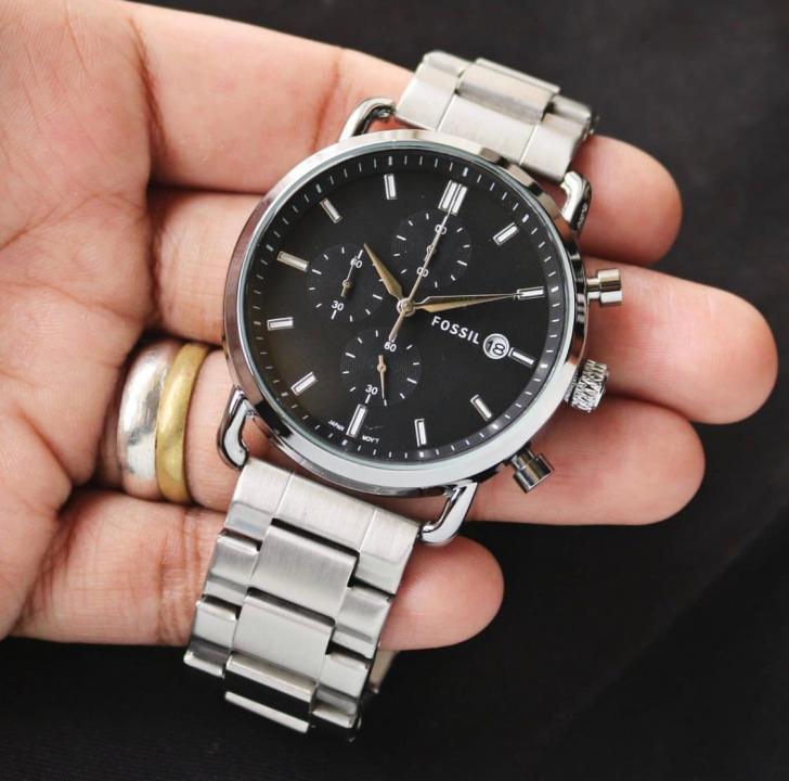 Fossiil Minimalist Chronograph Chain Watch