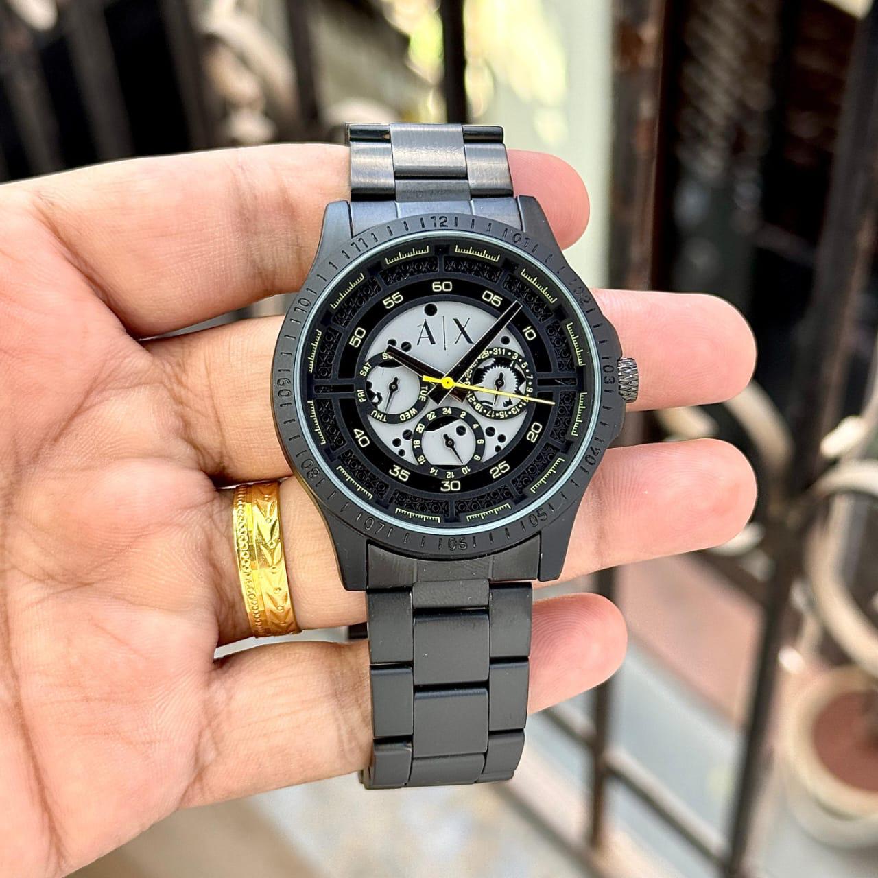 Armanii Exchange Black Edition – Sleek Minimalist Luxury