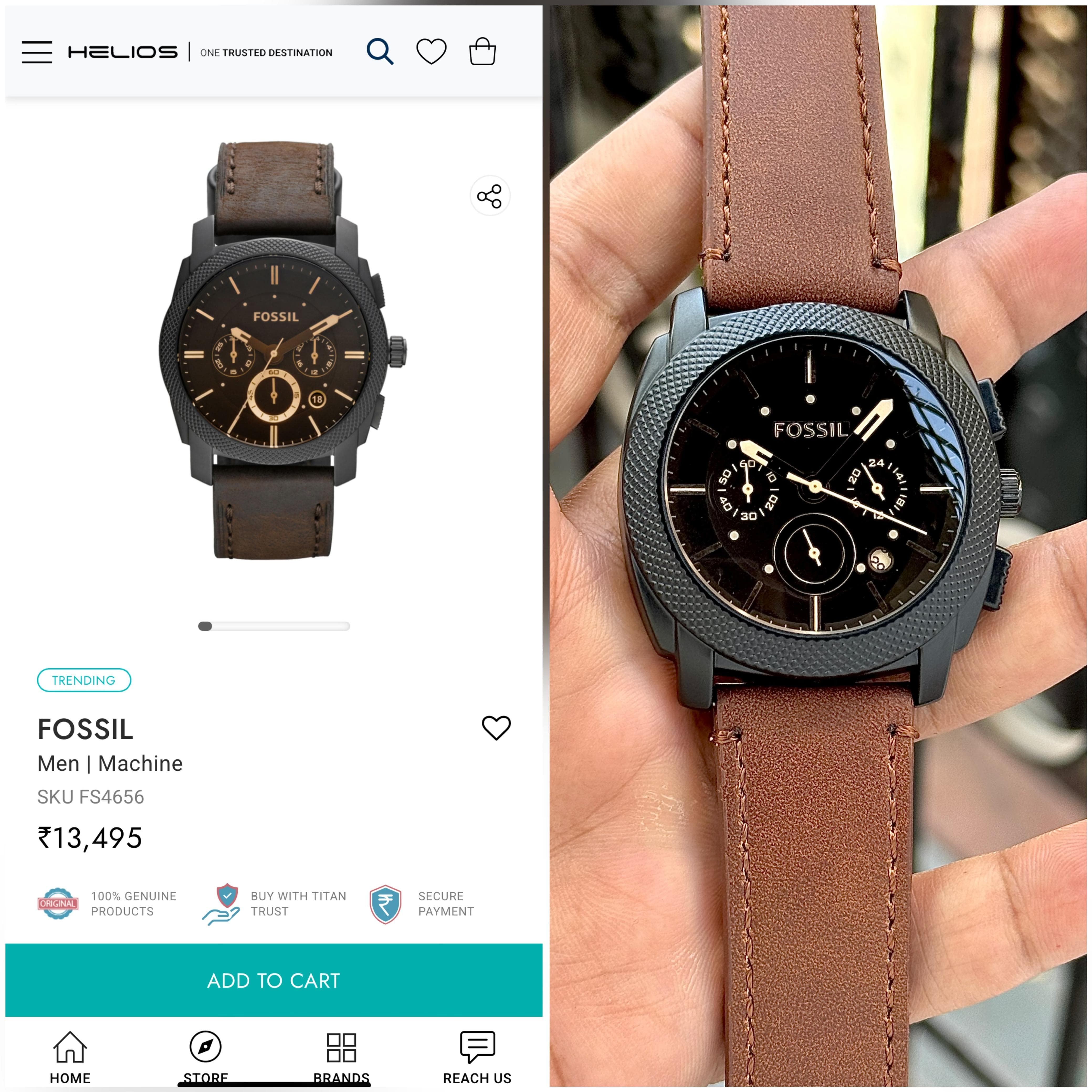 Fossiil Chronograph watch LUXURY PREMIUM WATCH